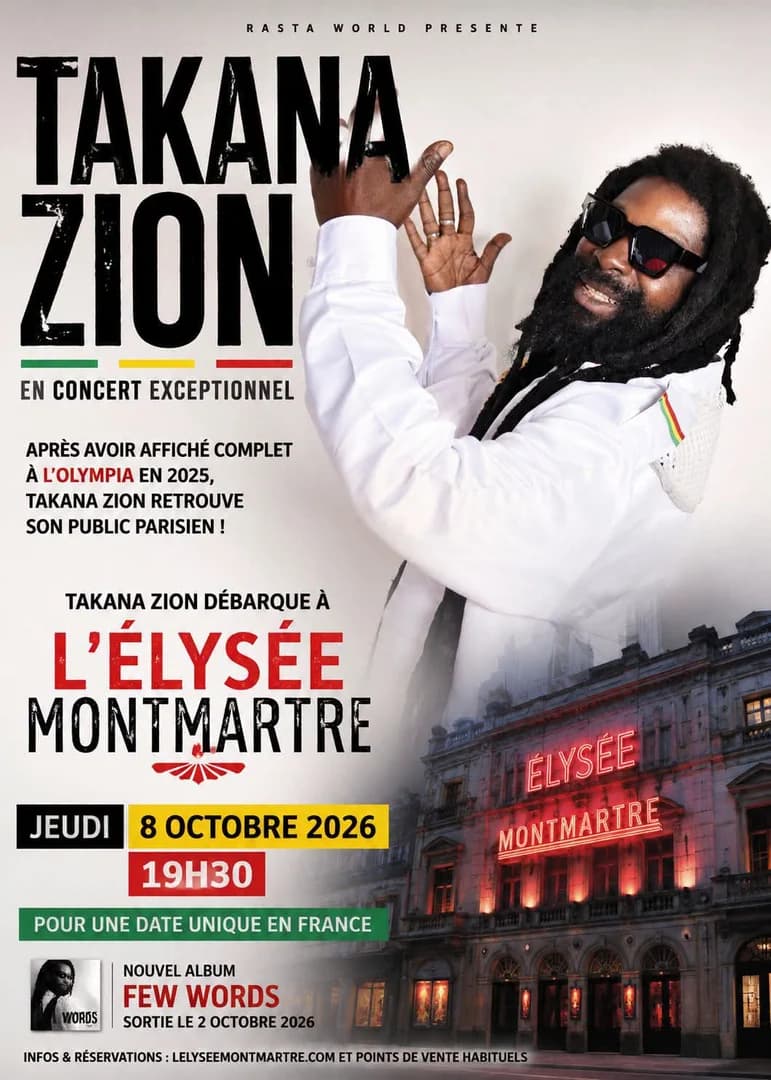 Takana zion live à paris